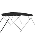 Bimini Oxygene Alu 4 arceaux Hauteur 1370 mm Toile Noire