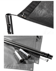Lot pour extension 2 mâts carbone comprenant fixation, mât et toile