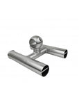 Support de canne à pêche en aluminium orientable double