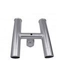 Support de canne à pêche en aluminium orientable double