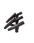 Support 5 cannes à pêche en alu, orientable