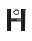 Support de canne à pêche en aluminium orientable double
